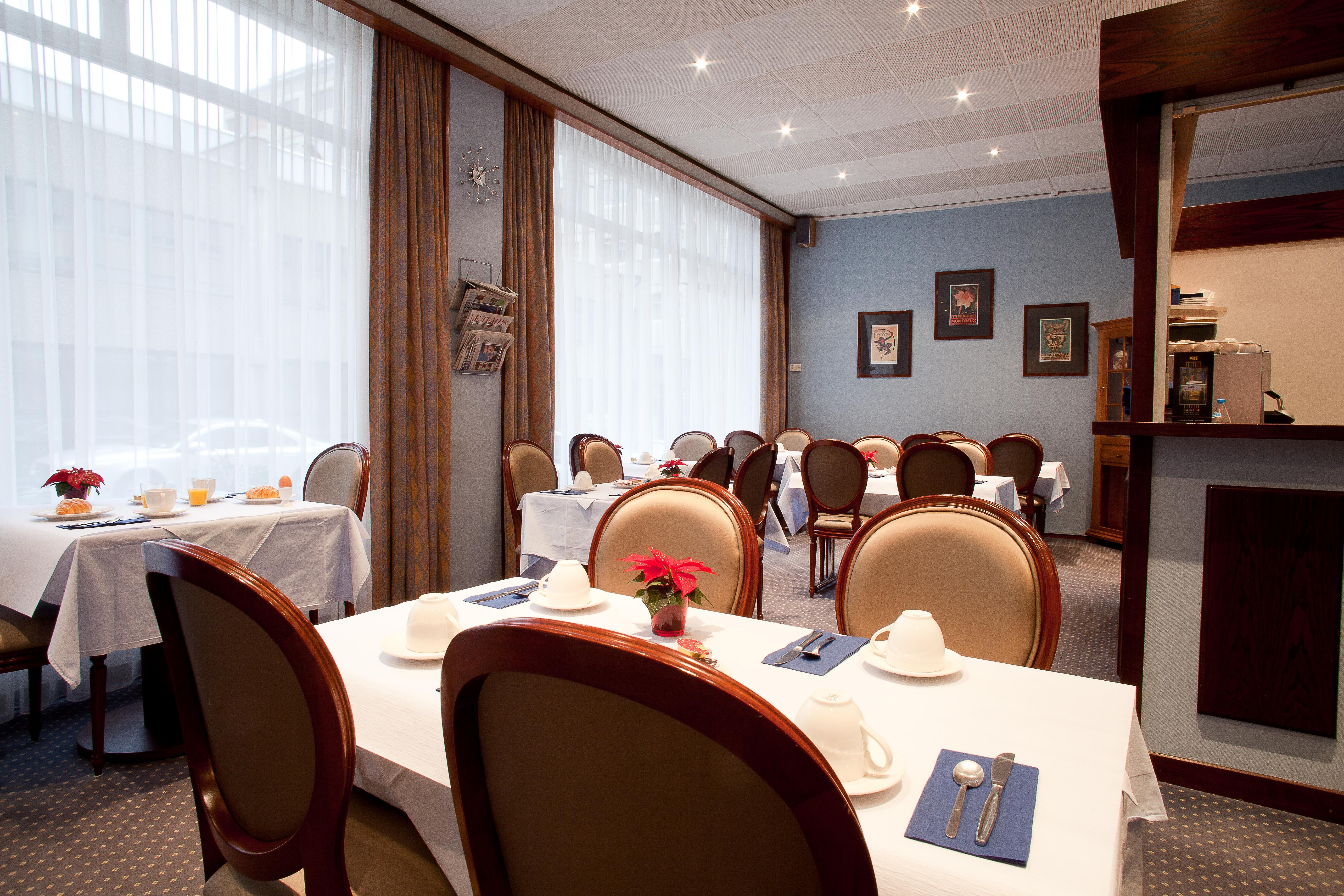 Hotel Sagitta Женева Ресторант снимка